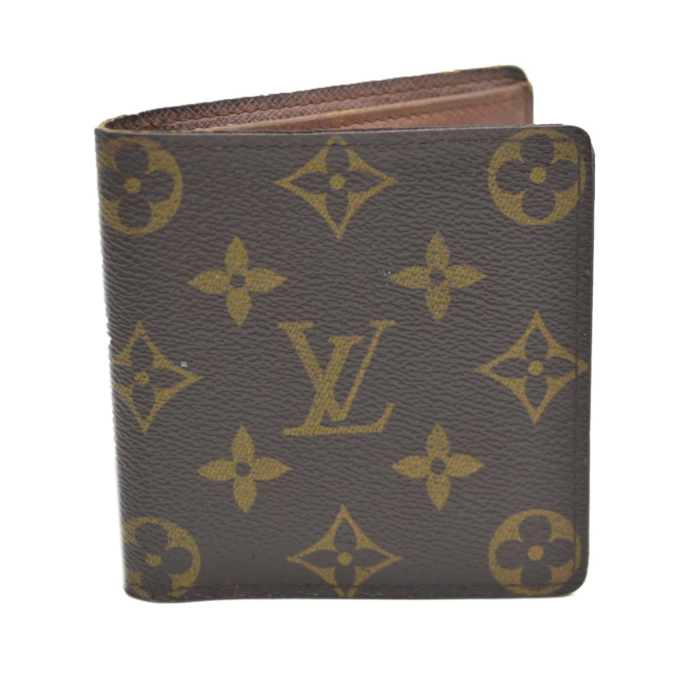 Louis Vuitton Monogram PorteBillets 6 Cartes Credit Bifold Wallet Brown CA0916