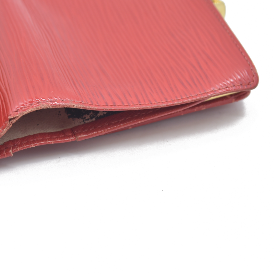 LOUIS VUITTON Epi Porte Monnaie Billets Viennois Wallet MI0997