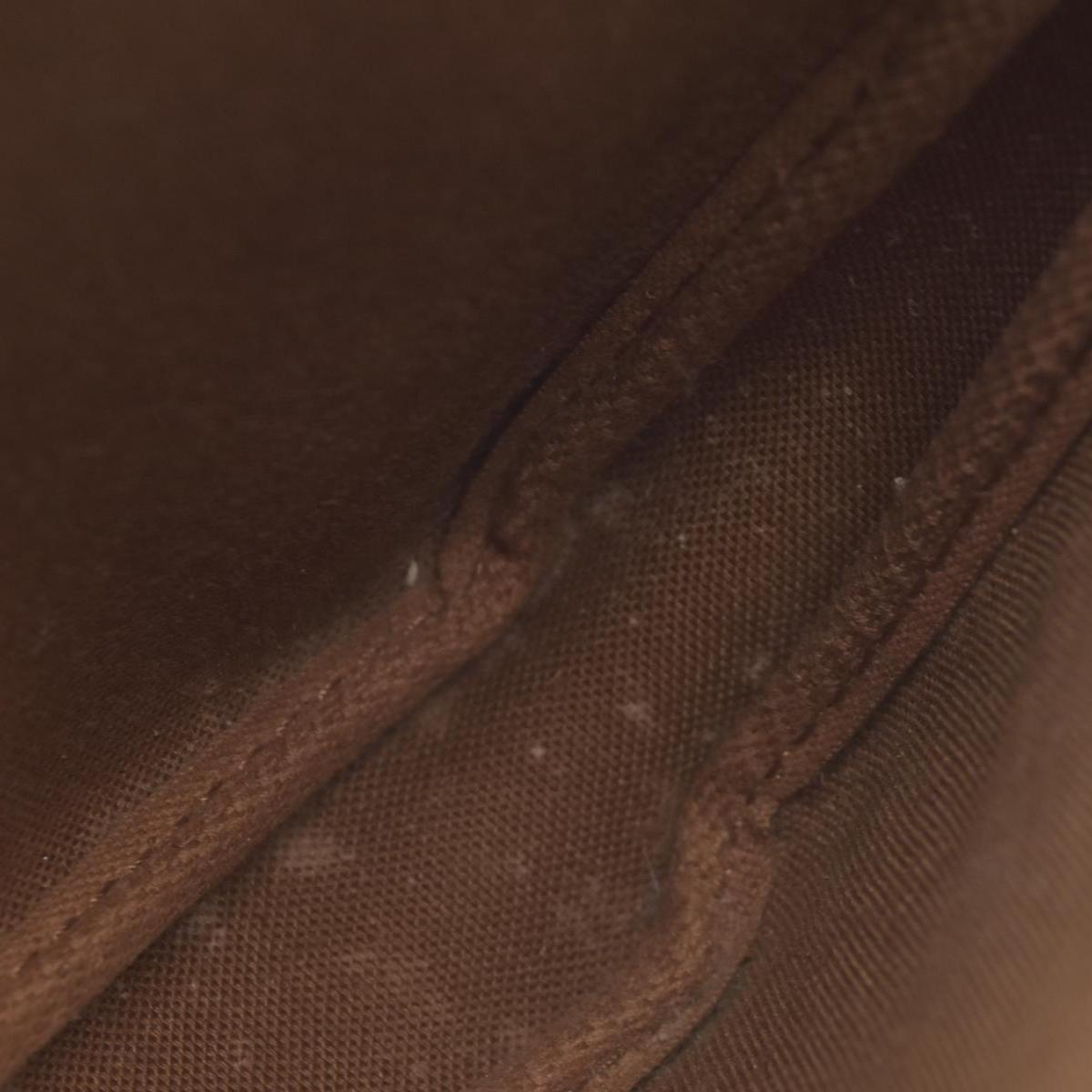 $1290 1998 Louis Vuitton LV Pochette Accessories Brown Monogram SL1918
