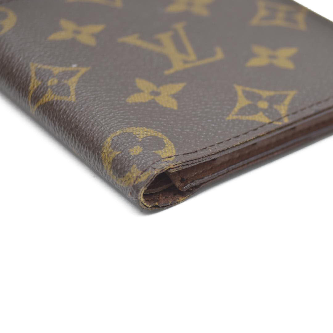 Louis Vuitton Monogram PorteBillets 6 Cartes Credit Bifold Wallet Brown CA0916