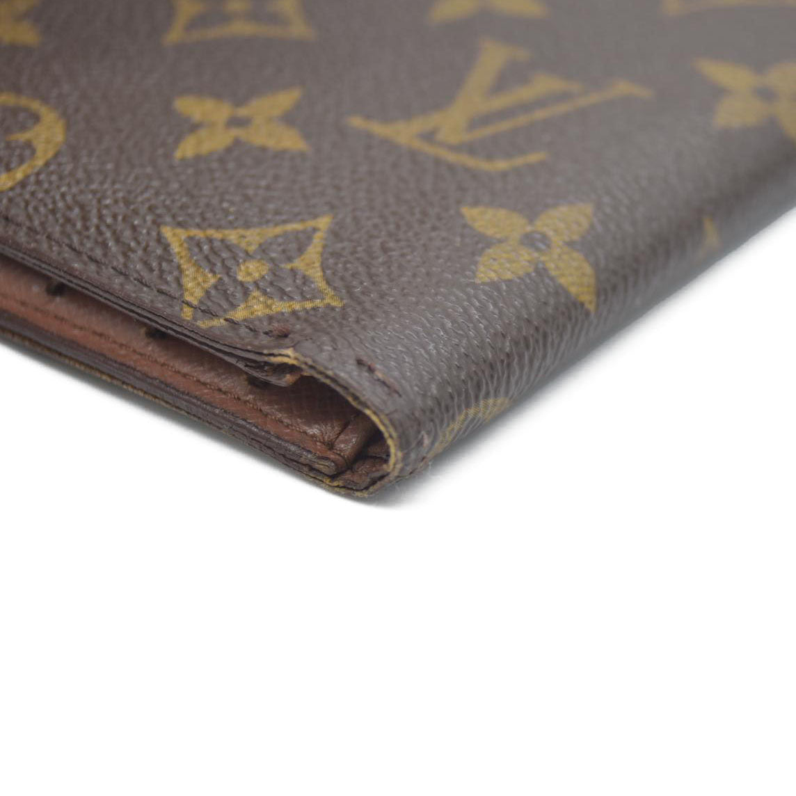 Louis Vuitton Monogram PorteBillets 6 Cartes Credit Bifold Wallet Brown CA0916