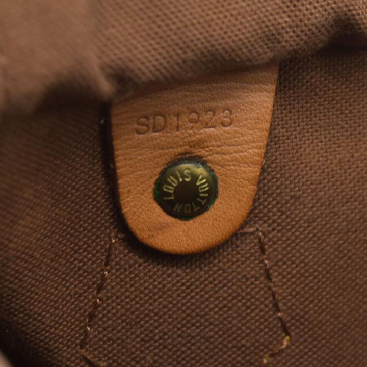 Louis Vuitton Speedy 25 Handbag Monogram Brown SD1923