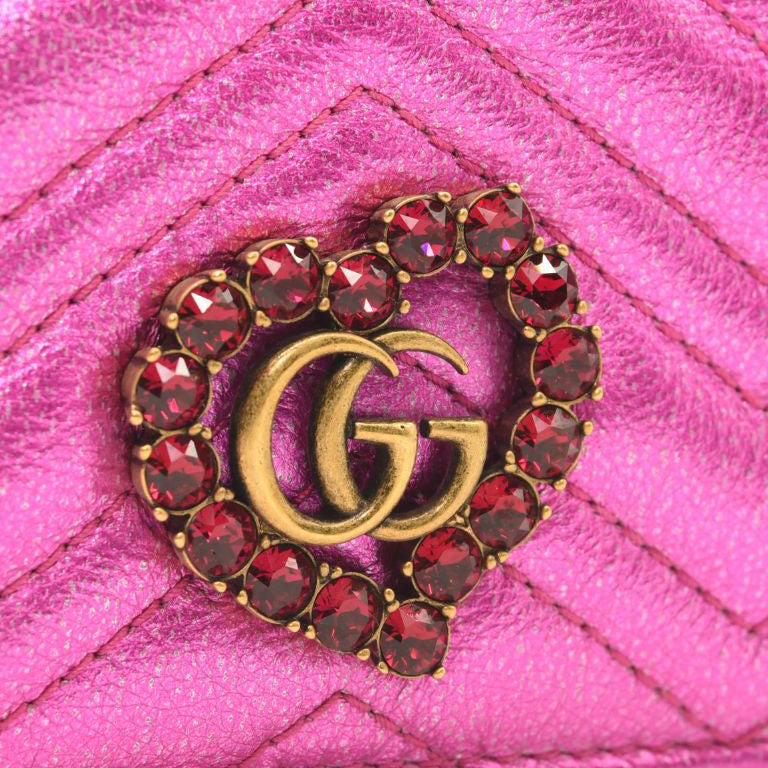 Gucci Valentine’s Day 2019 limited edition GG Marmont leather wallet