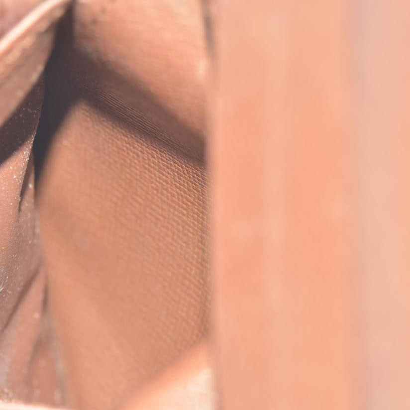 Louis Vuitton Monogram PorteBillets 6 Cartes Credit Bifold Wallet Brown CA0916