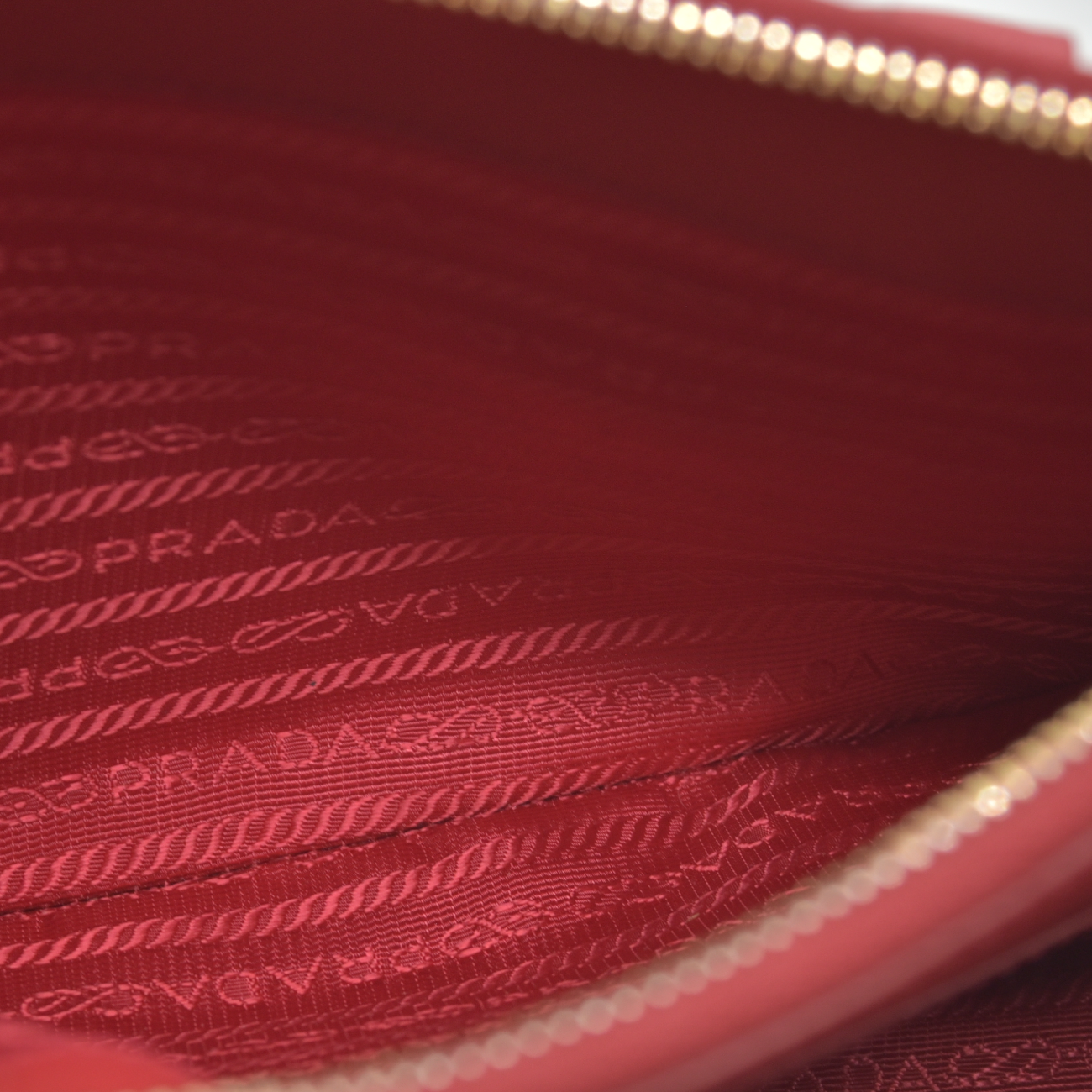 $4700 Prada Saffiano Mini Galleria Double Zip Tote Fuxia