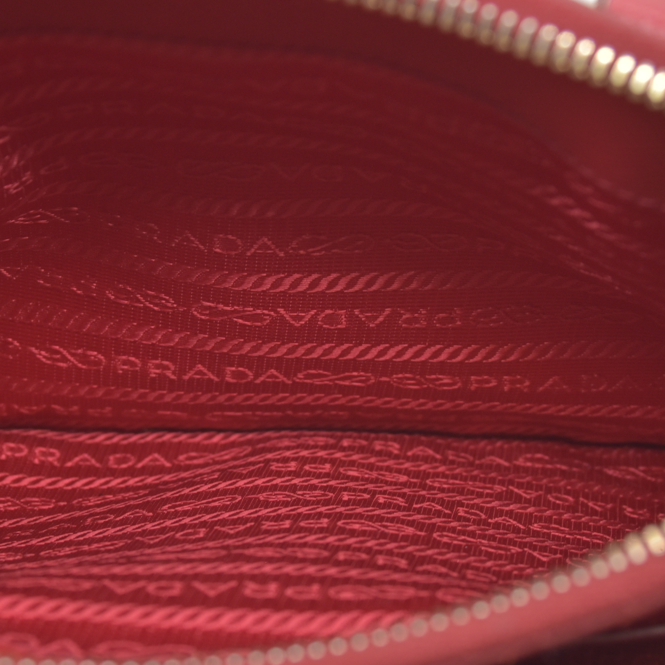 $4700 Prada Saffiano Mini Galleria Double Zip Tote Fuxia