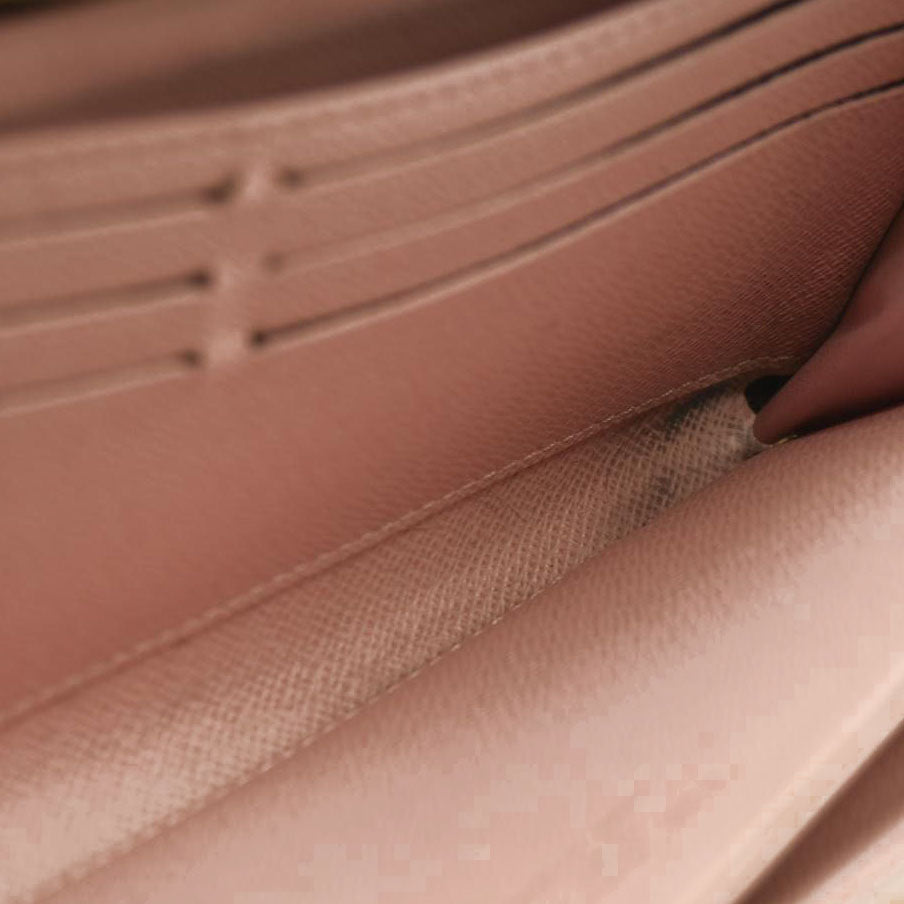 Louis Vuitton  Monogram Zippy Wallet Rose Ballerine UB3108