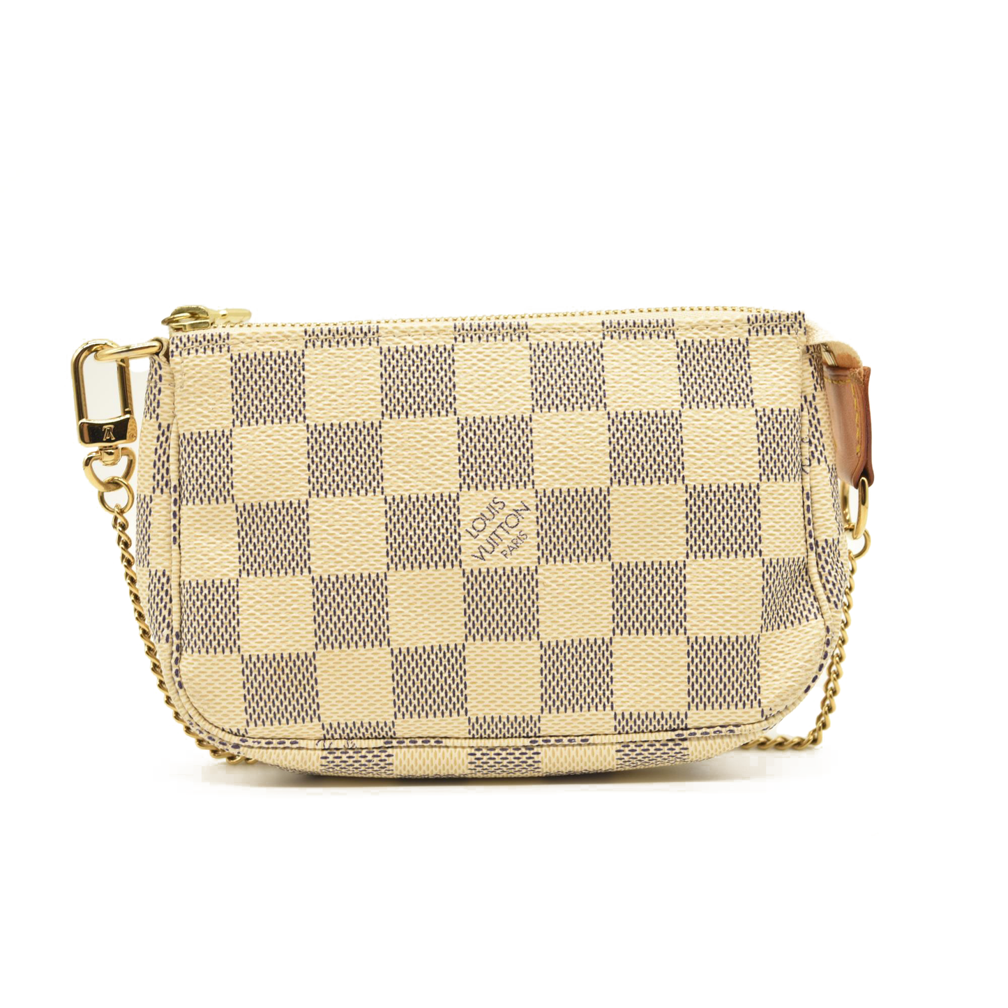LOUIS VUITTON Damier Azur Mini Pochette Accessories  FL0067