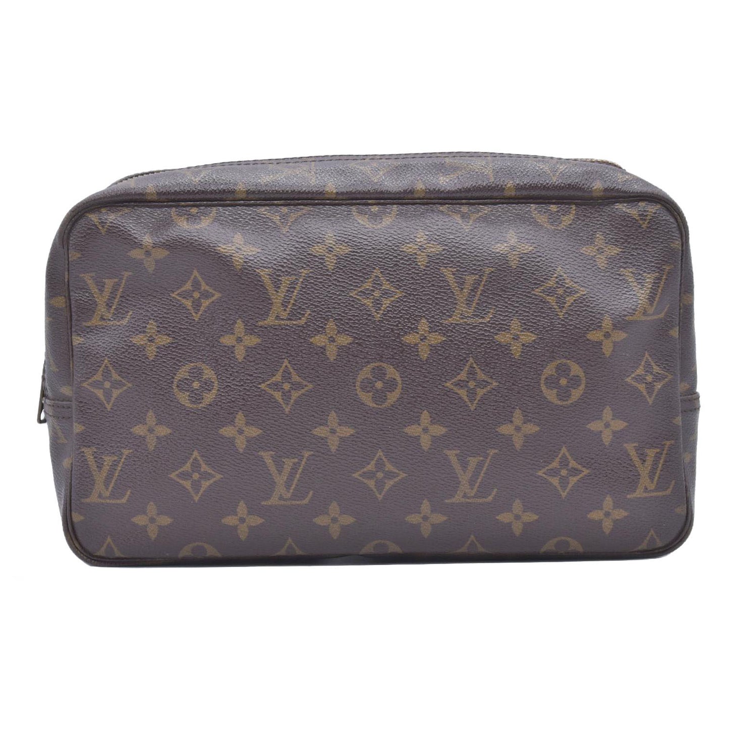 $600 LOUIS VUITTON Monogram Trousse Toilette 28 Clutch Bag CONSIGNMENT