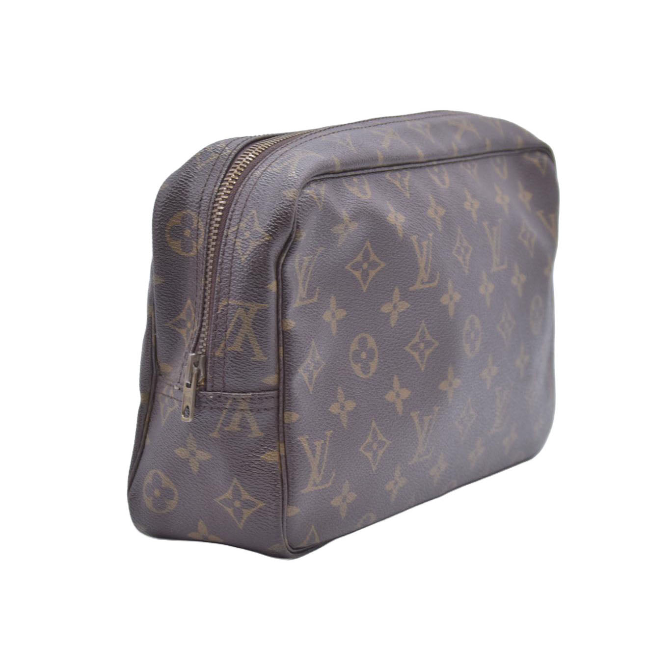 $600 LOUIS VUITTON Monogram Trousse Toilette 28 Clutch Bag CONSIGNMENT