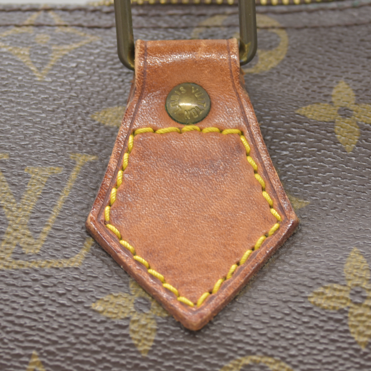 1987 $1550 Louis Vuitton LV Hand Bag Speedy 25 Brown Monogram MI874