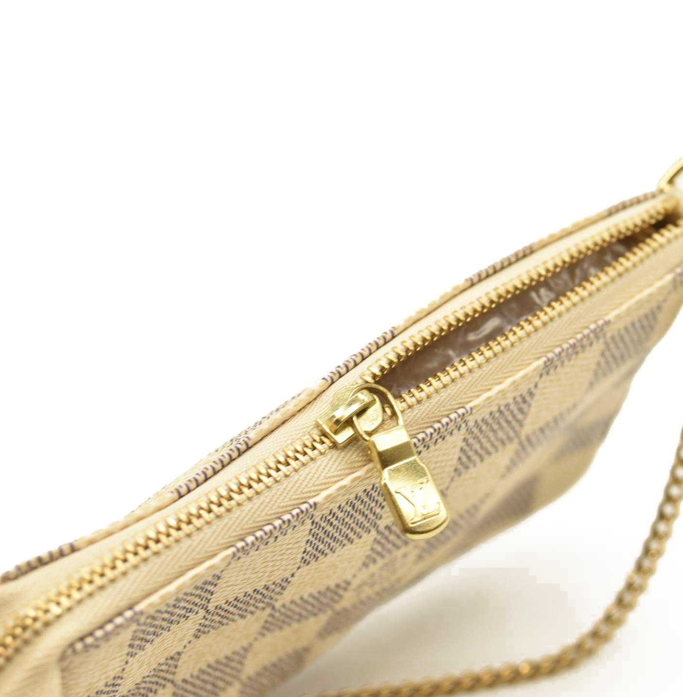 LOUIS VUITTON Damier Azur Mini Pochette Accessories  FL0067