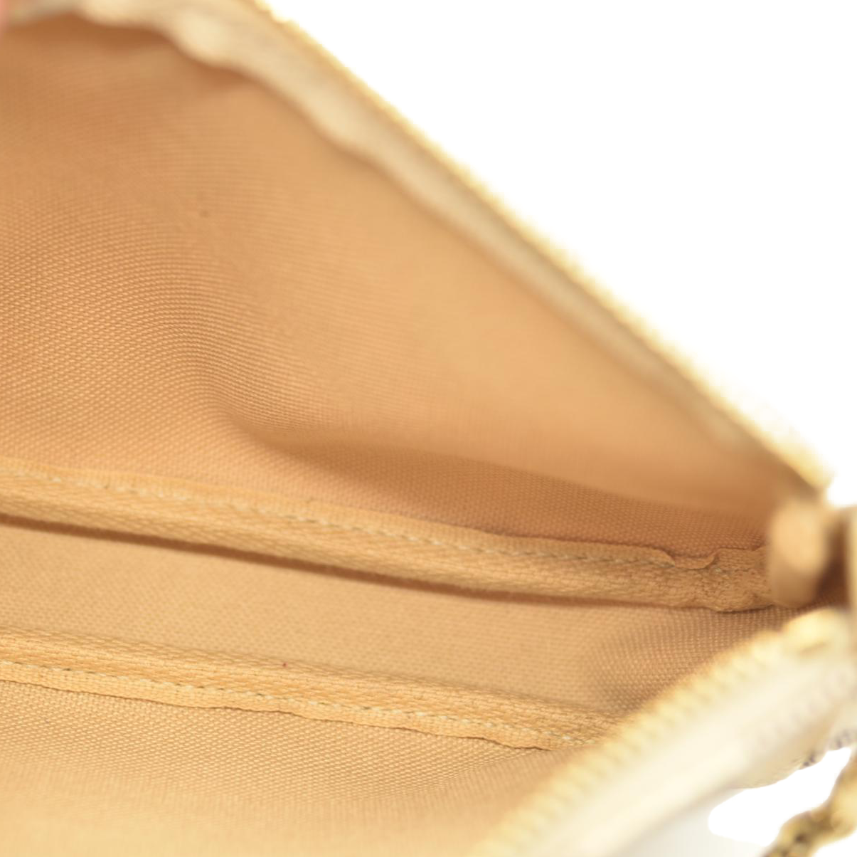 LOUIS VUITTON Damier Azur Mini Pochette Accessories  FL0067