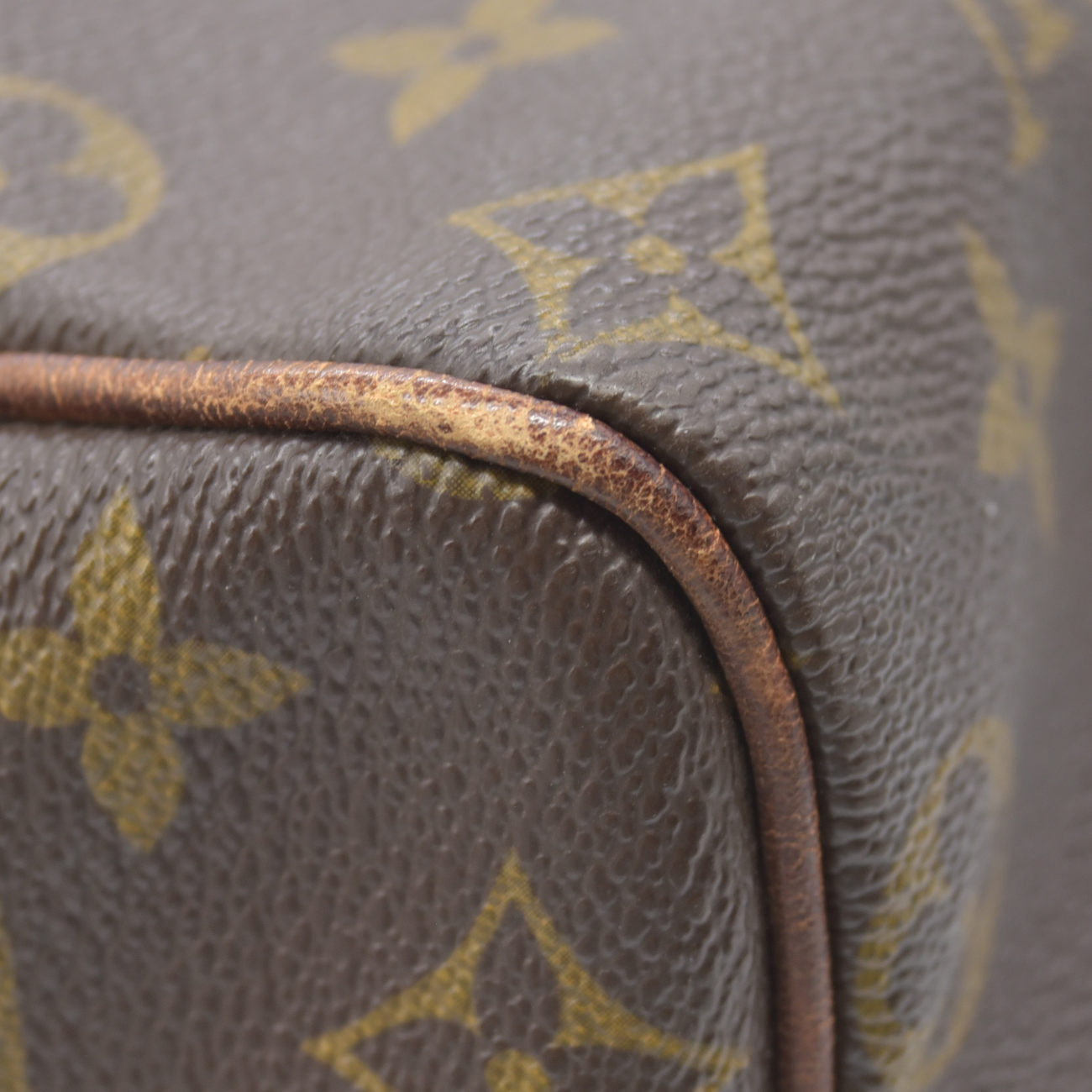 1987 $1550 Louis Vuitton LV Hand Bag Speedy 25 Brown Monogram MI874