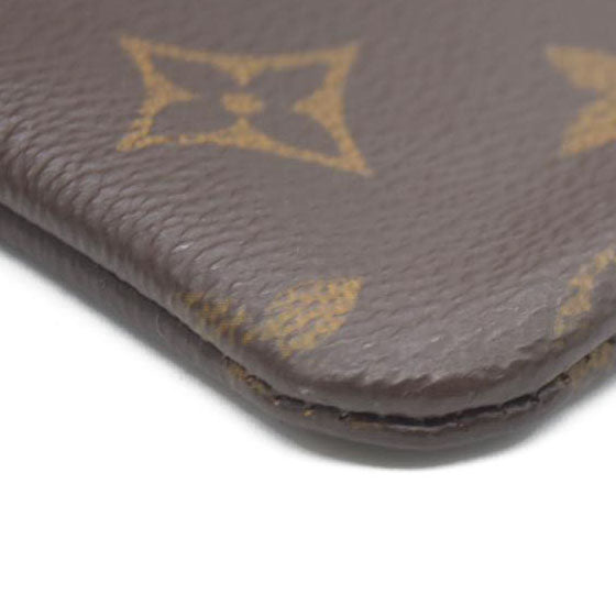 Louis Vuitton Monogram Pochette Cles Wallet Coin Purse Brown CT4260