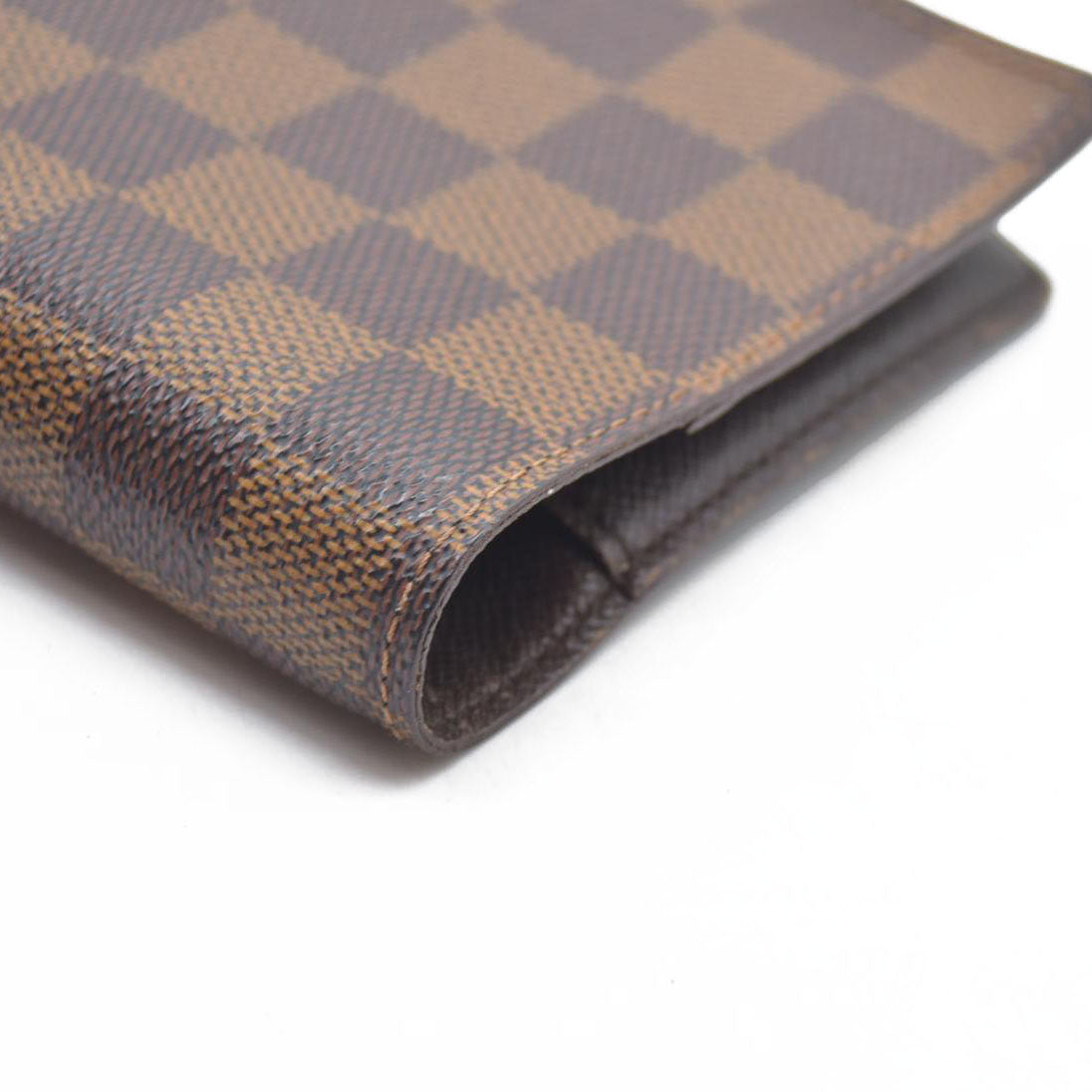 LOUIS VUITTON Damier Ebene Agenda PM Day Planner Notebook Cover CA0958