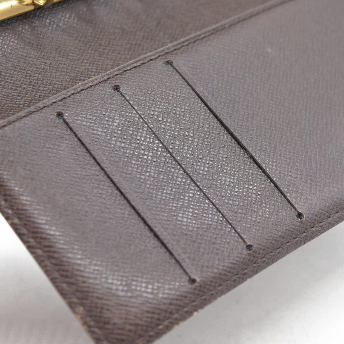 LOUIS VUITTON Damier Ebene Agenda PM Day Planner Notebook Cover CA0958