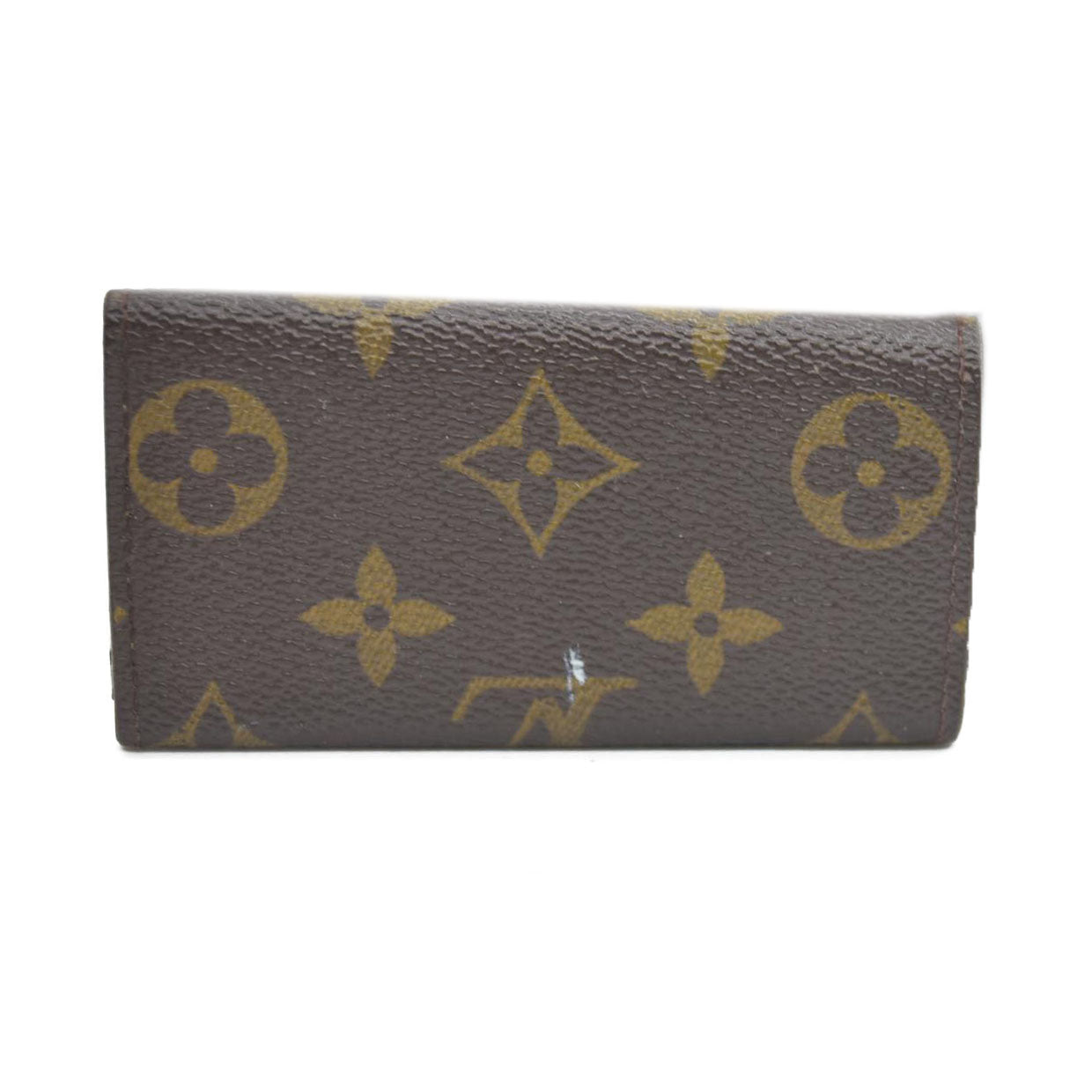 Louis Vuitton Monogram Multicles 4 Ring Key Case Brown RA0092