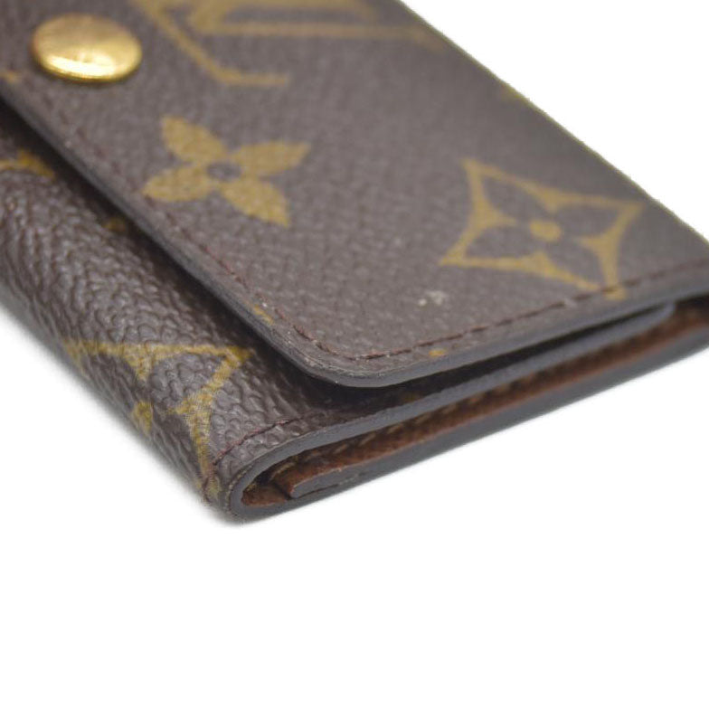 Louis Vuitton Monogram Multicles 4 Ring Key Case Brown RA0092