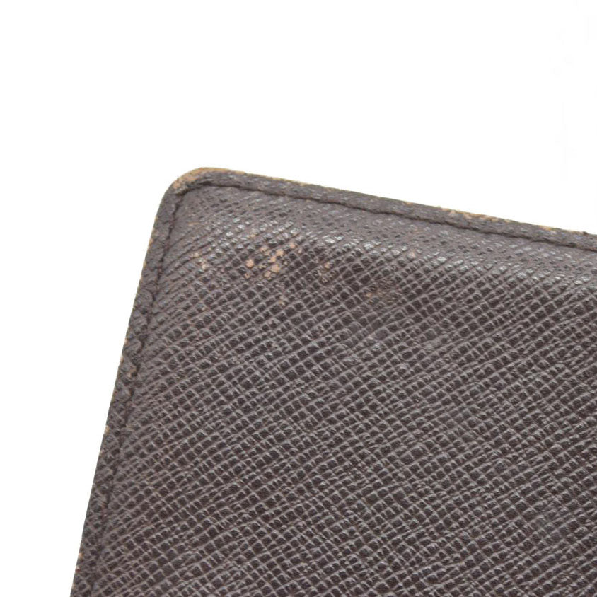 LOUIS VUITTON Damier Ebene Agenda PM Day Planner Notebook Cover CA0958