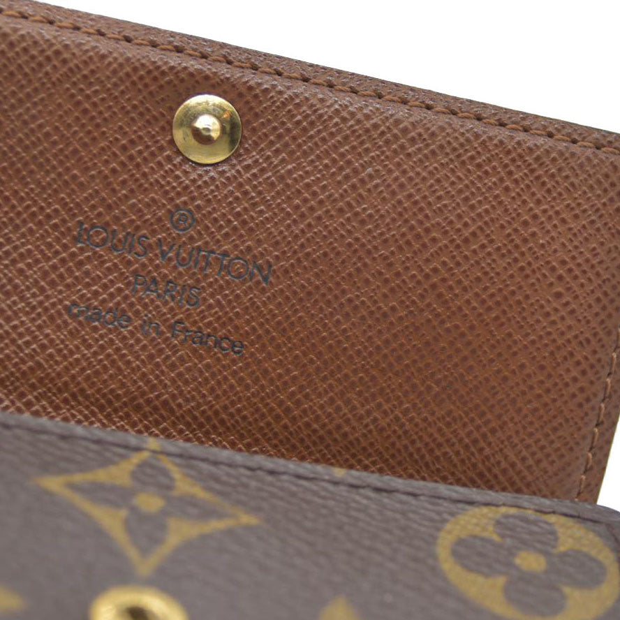 Louis Vuitton Monogram Multicles 4 Ring Key Case Brown RA0092