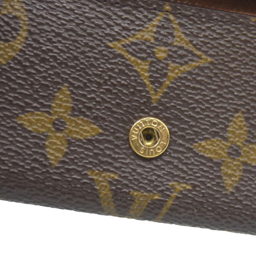 Louis Vuitton Monogram Multicles 4 Ring Key Case Brown RA0092