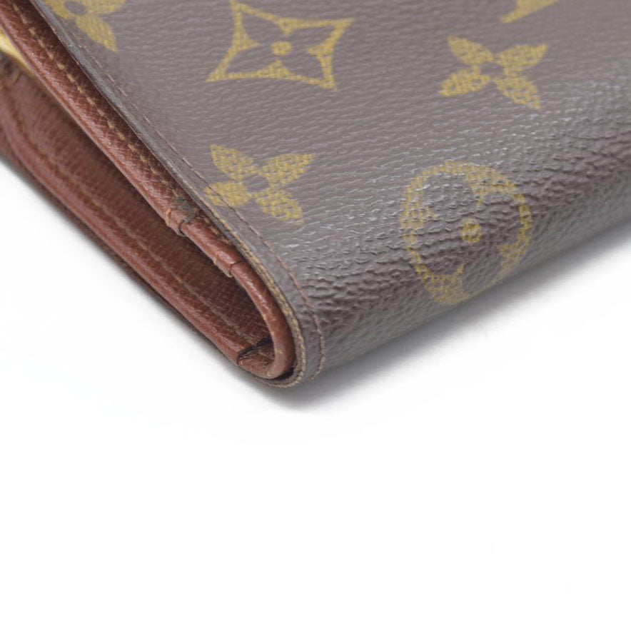 LOUIS VUITTON Monogram Porte Monnaie Billets Viennois Wallet SD0031