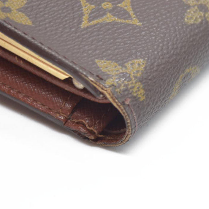 LOUIS VUITTON Monogram Porte Monnaie Billets Viennois Wallet SD0031