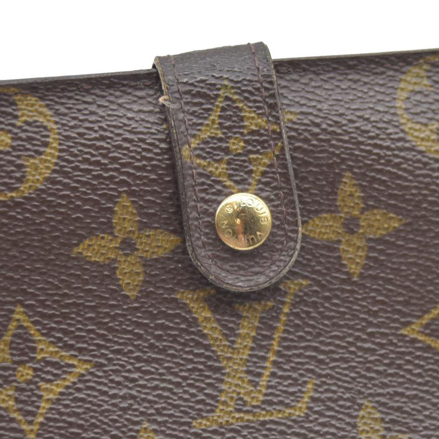 LOUIS VUITTON Monogram Porte Monnaie Billets Viennois Wallet SD0031