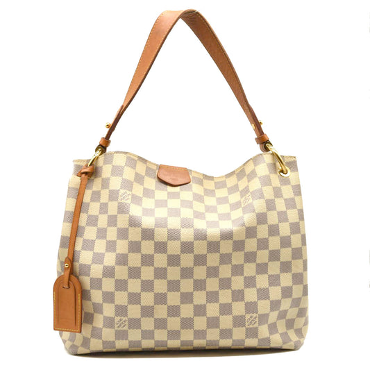 LOUIS VUITTON Damier Azur Graceful PM Tote