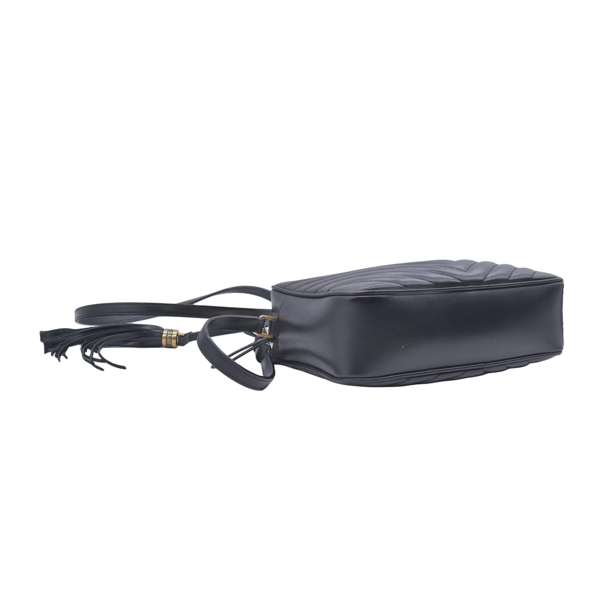$1710 Saint Laurent Chevron Lou Camera Medium