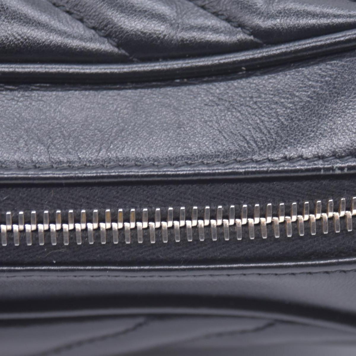$1710 Saint Laurent Chevron Lou Camera Medium