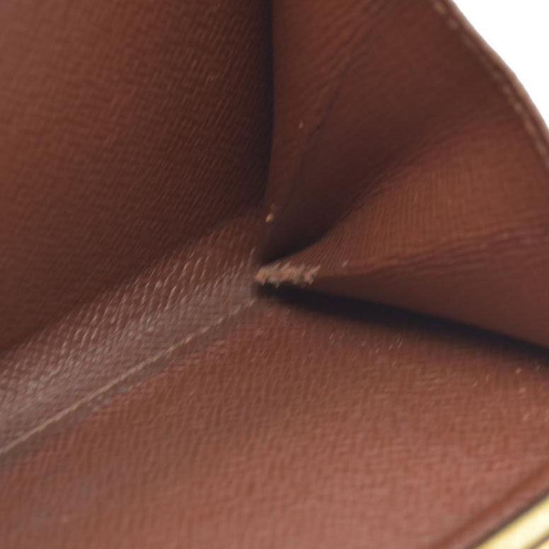 LOUIS VUITTON Monogram Porte Monnaie Billets Viennois Wallet SD0031