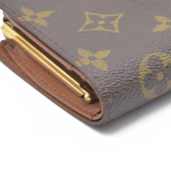 LOUIS VUITTON Monogram Porte Monnaie Billets Viennois Wallet CA0020