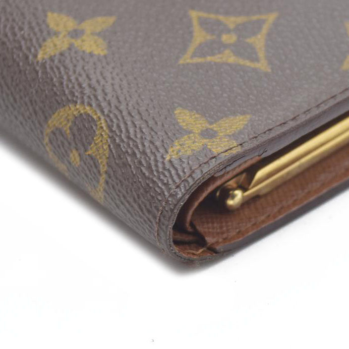 LOUIS VUITTON Monogram Porte Monnaie Billets Viennois Wallet CA0020