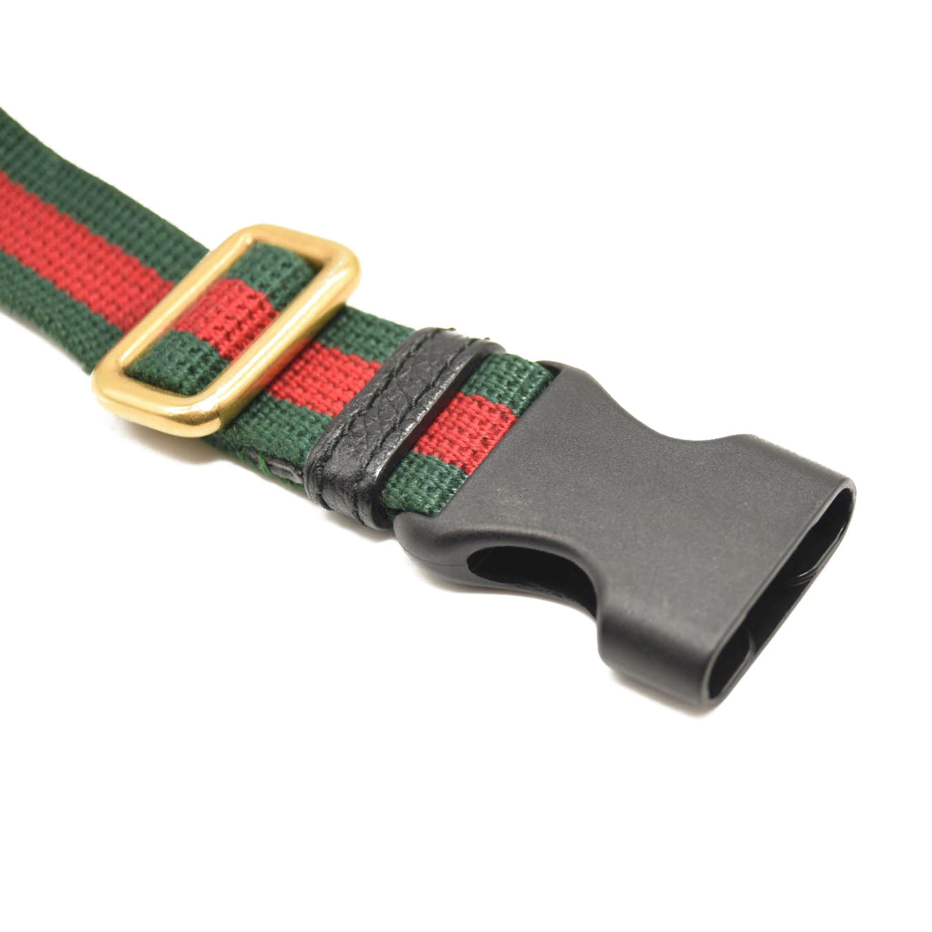 Gucci Grained Calfskin Small Logo Belt Bag Black