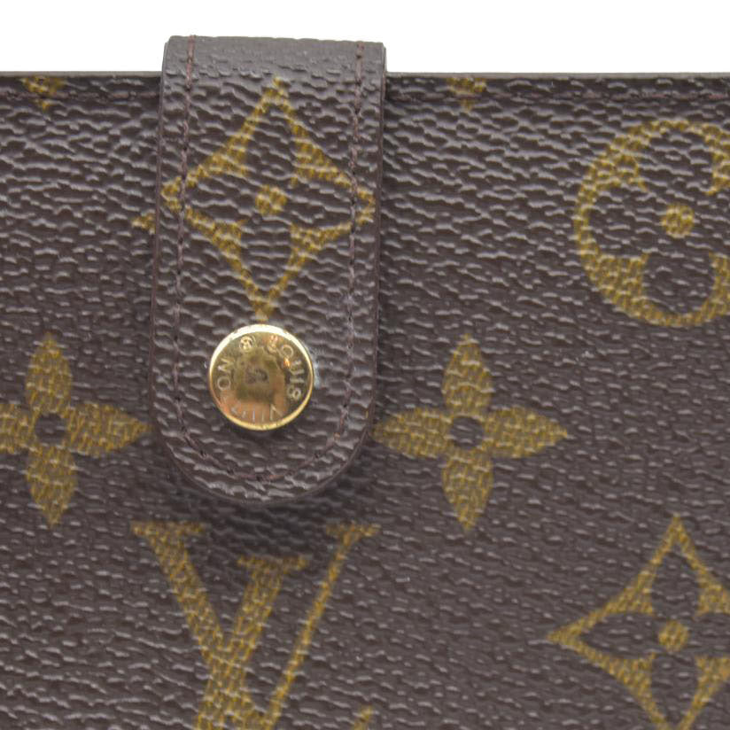 LOUIS VUITTON Monogram Porte Monnaie Billets Viennois Wallet CA0020