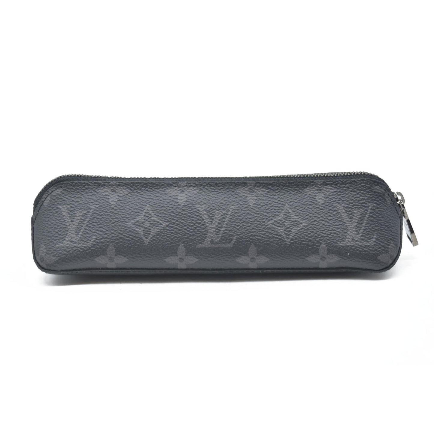 $470 Louis Vuitton Monogram Eclipse Truth Elizabeth Pen Case Black SP4157