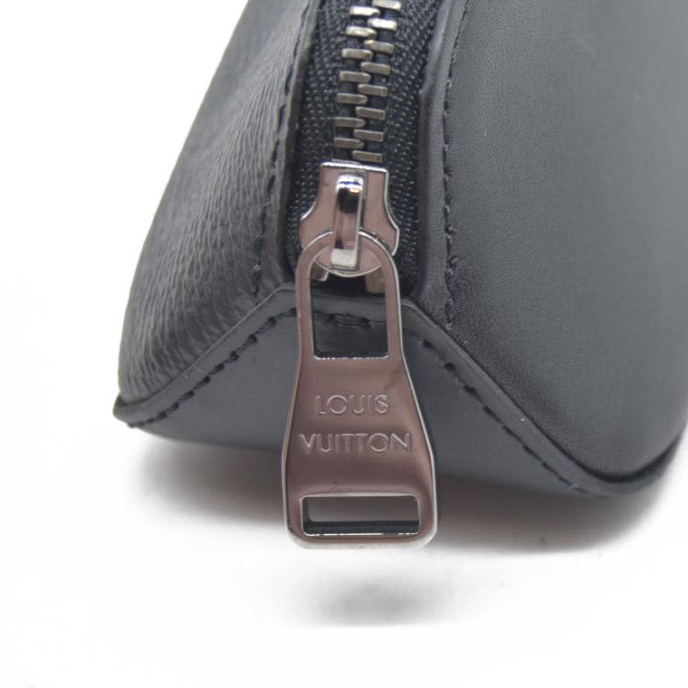 $470 Louis Vuitton Monogram Eclipse Truth Elizabeth Pen Case Black SP4157