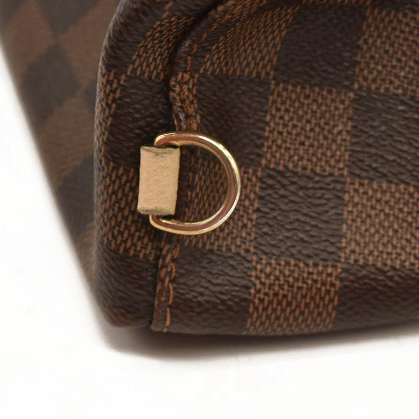 Louis Vuitton  Damier Ebene Clapton Backpack Creme