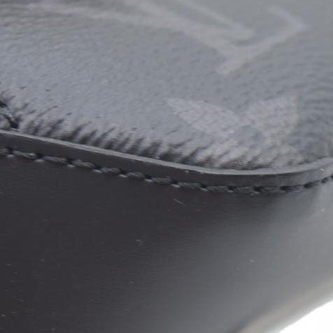 $470 Louis Vuitton Monogram Eclipse Truth Elizabeth Pen Case Black SP4157