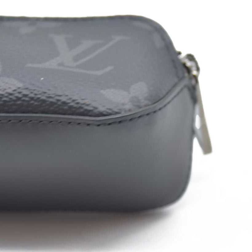 $470 Louis Vuitton Monogram Eclipse Truth Elizabeth Pen Case Black SP4157