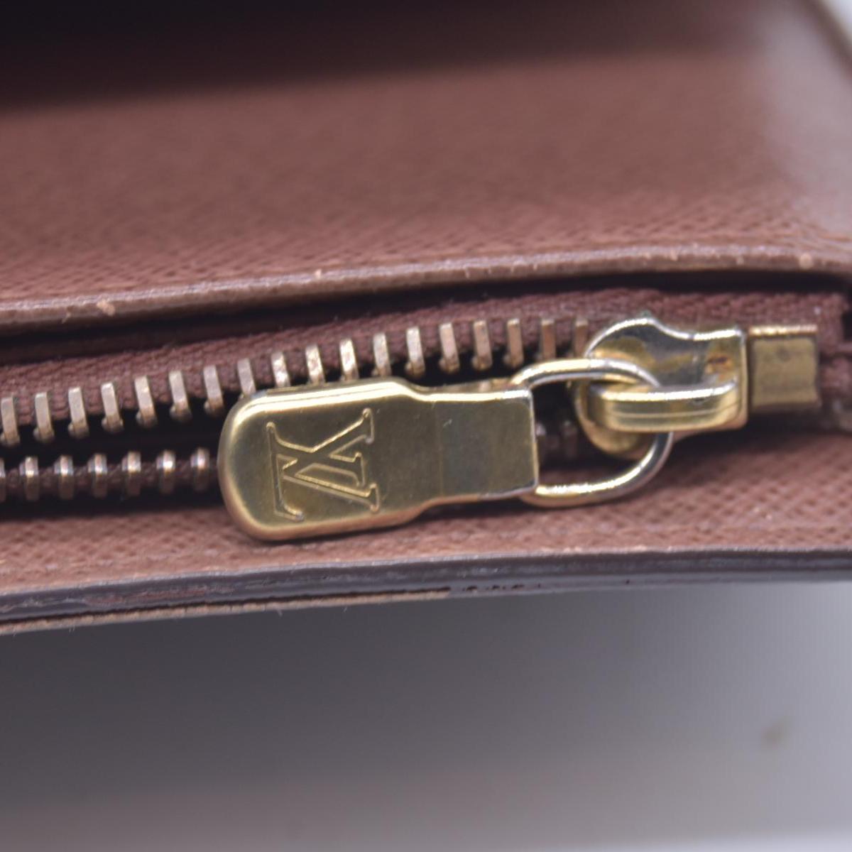 $550 Louis Vuitton Monogram Porte Tresor Etui Papiers Wallet