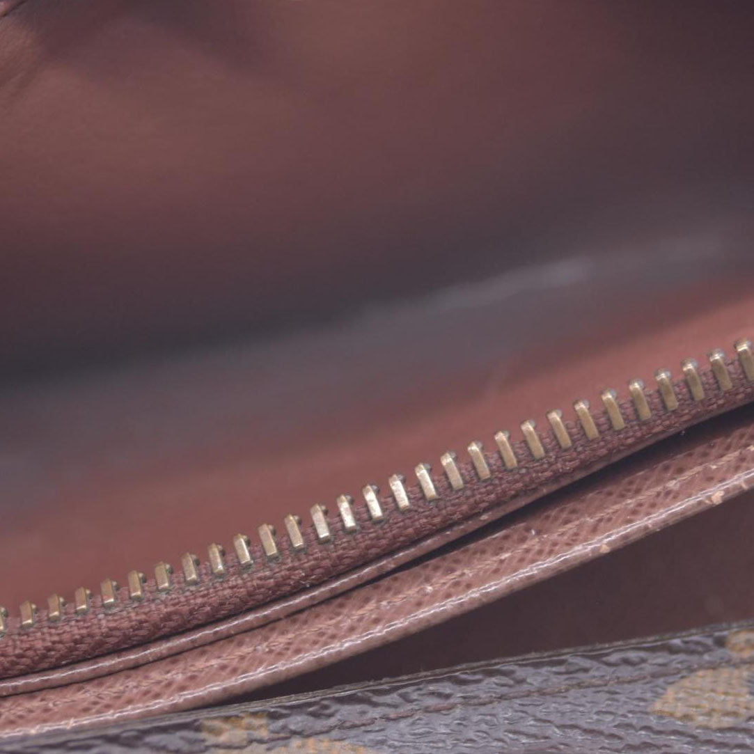 $550 Louis Vuitton Monogram Porte Tresor Etui Papiers Wallet