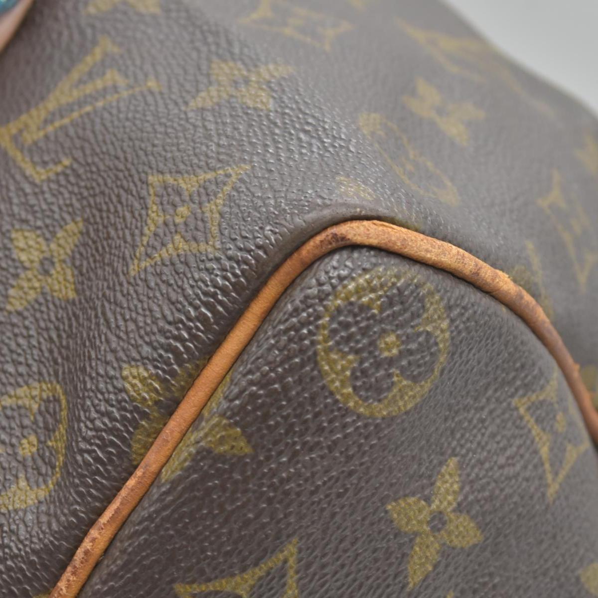 $1700 1985 Louis Vuitton Monogram Speedy 35 MB852