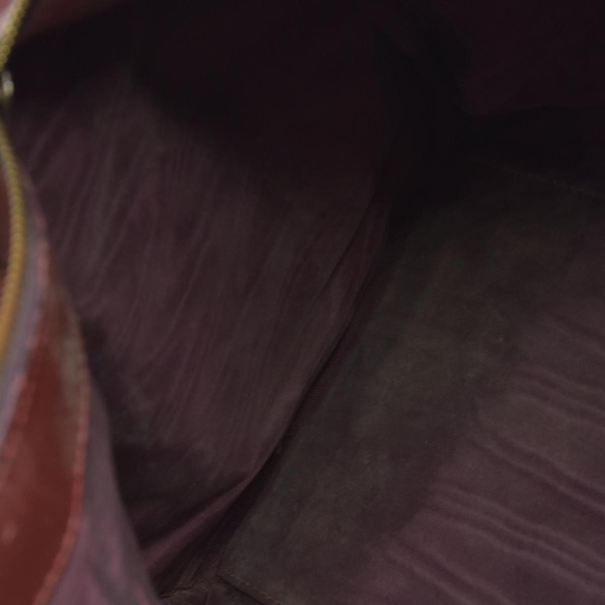 $3800 Cartier Suede Boston Bag Consignment