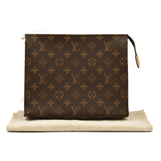 Louis Vuitton  Monogram Toiletry Pouch 26 E0