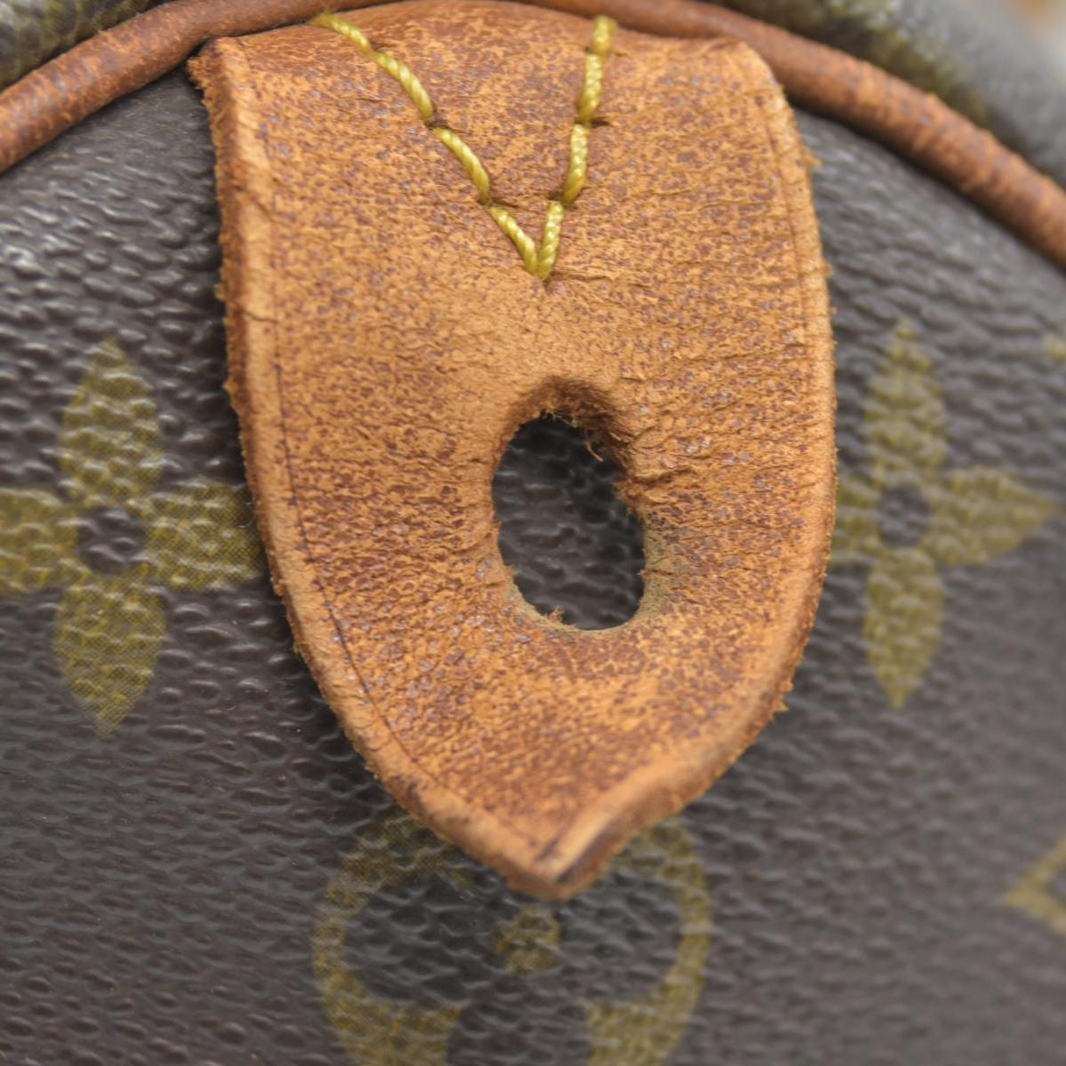$1700 1985 Louis Vuitton Monogram Speedy 35 MB852