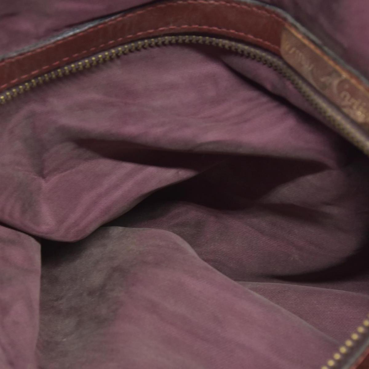 $3800 Cartier Suede Boston Bag Consignment