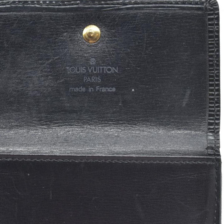 Louis Vuitton Epi Porte Feiulle Elise Credit Leather Trifold Wallet MI0942